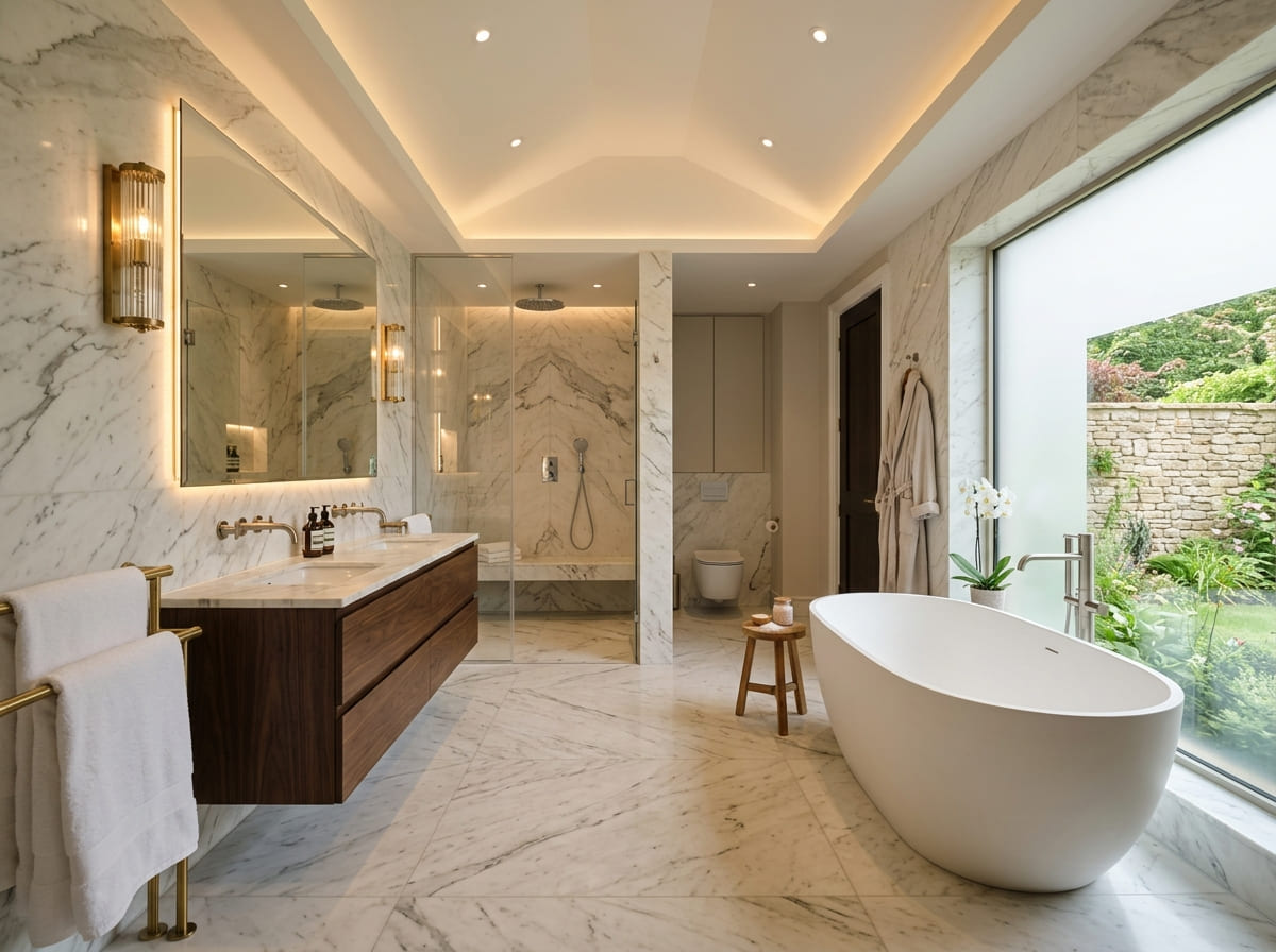 Custom Bathroom Renovation in Presidio
